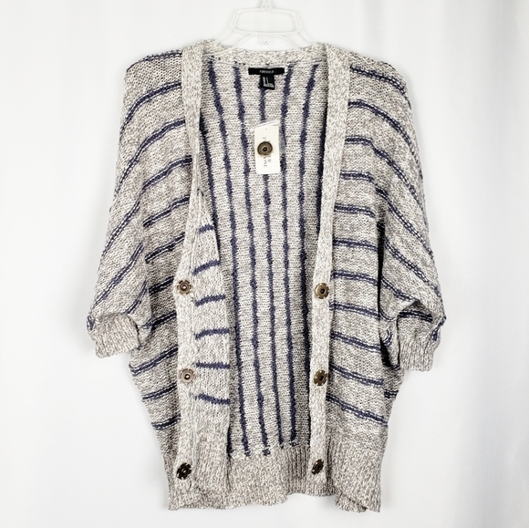FOREVER 21 short sleeve cardigan sweater - Picture 3 of 6